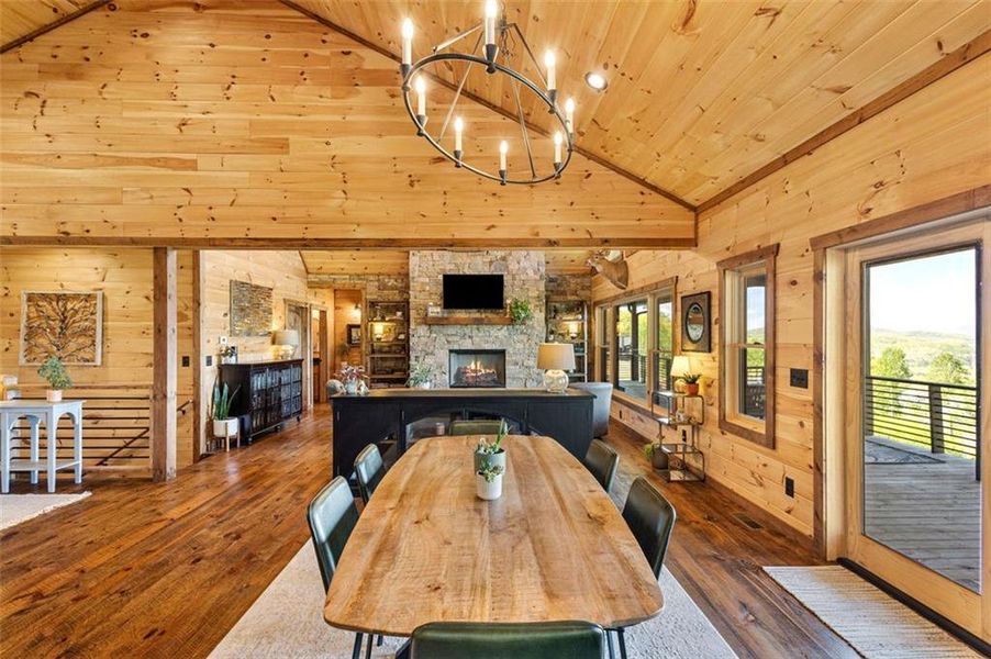 Furnished interior view inside a new home in , Morganton (Image 51).