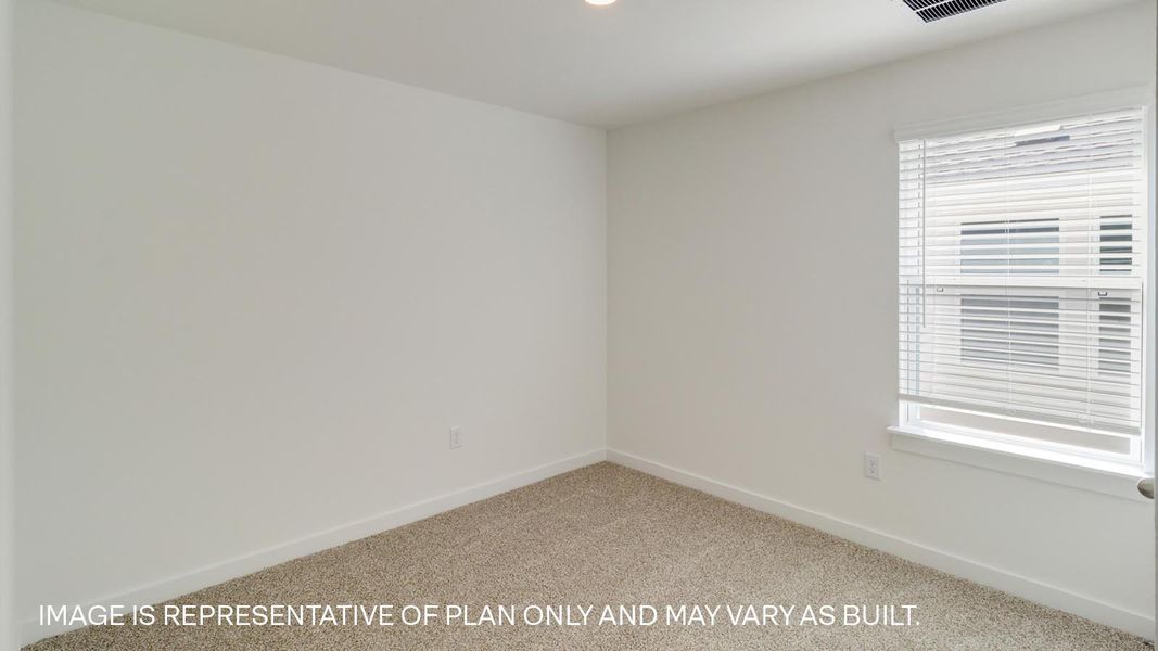 Spacious, unfurnished interior of a new home in Trails at Wildhorse, Austin (Image 12).