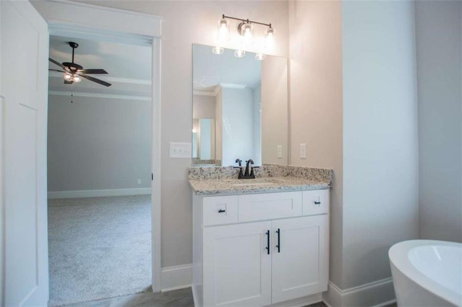 Furnished interior view inside a new home in , Douglasville (Image 35).