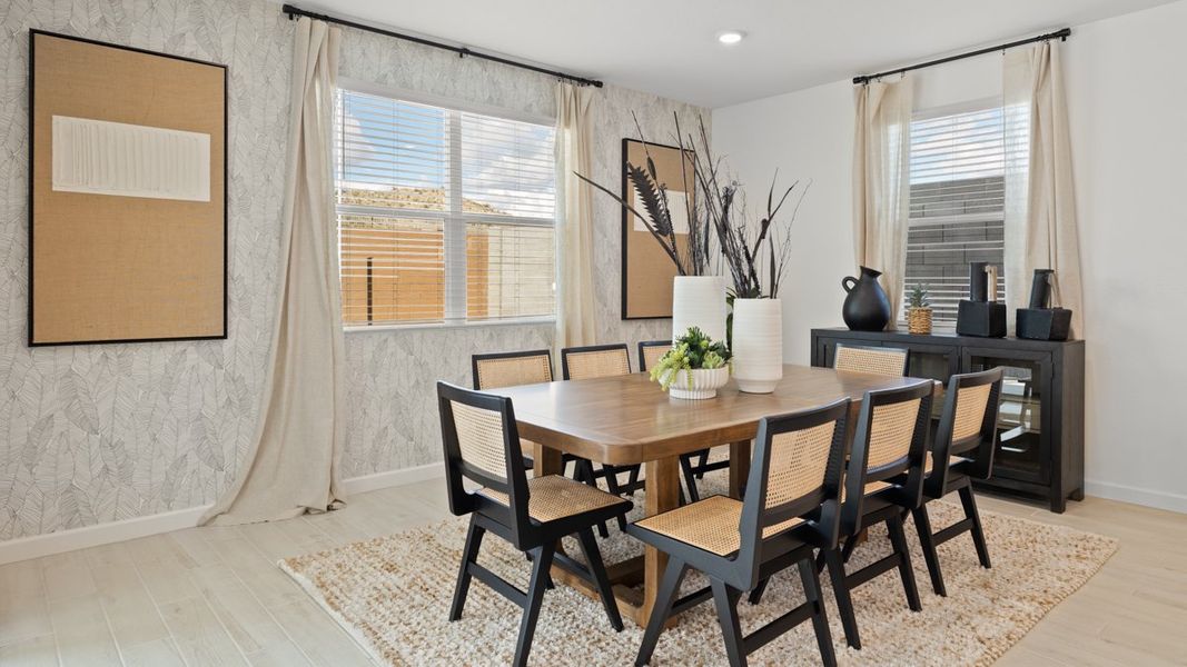 Furnished interior view inside a new home in Aloravita, Peoria (Image 14). Furnished interior view inside a new home in Aloravita, Peoria (Image 14).