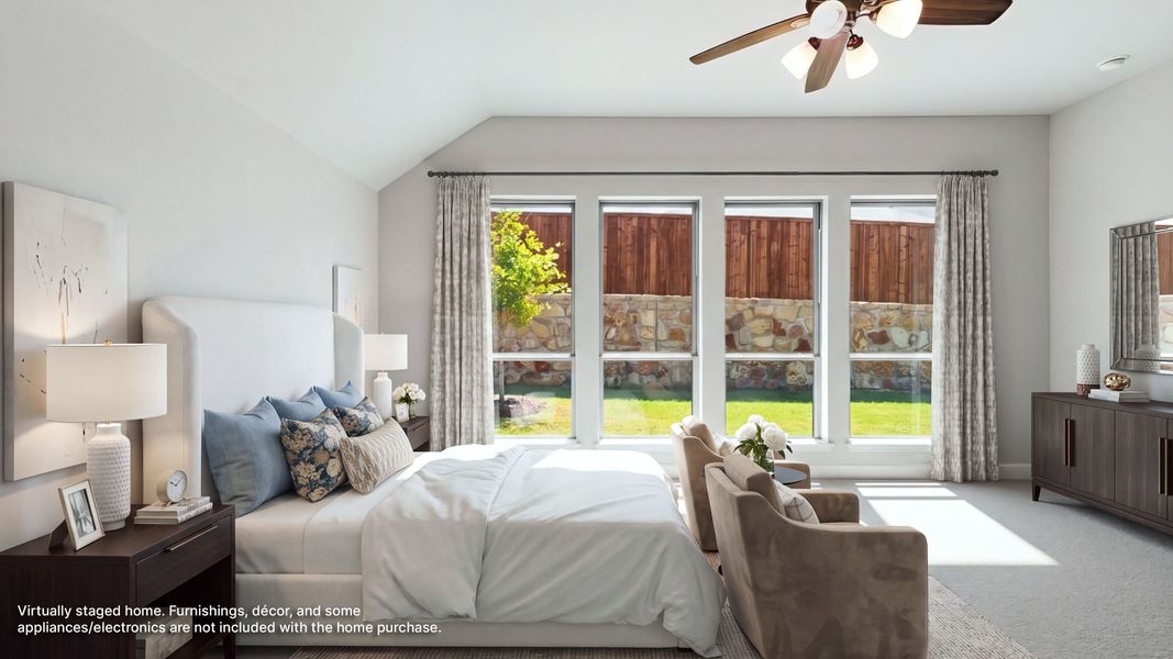 Furnished interior view inside a new home in Hillstead, Lavon (Image 10).