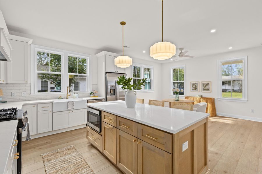 Furnished interior view inside a new home in Park Circle Single Family Homes, North Charleston (Image 5).