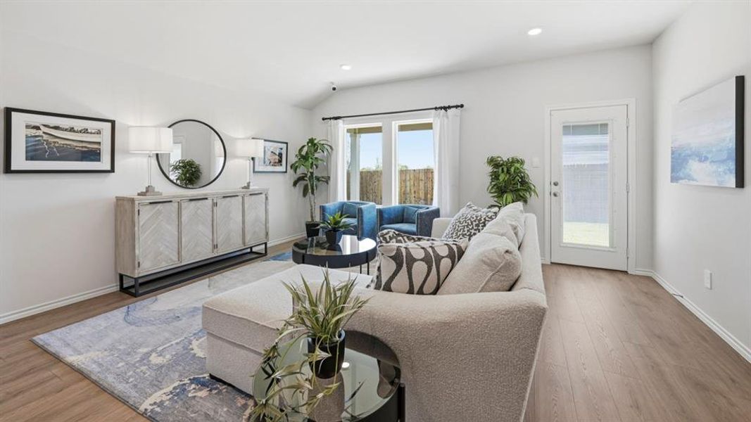 Furnished interior view inside a new home in Sweetwater Springs, Sherman (Image 8).