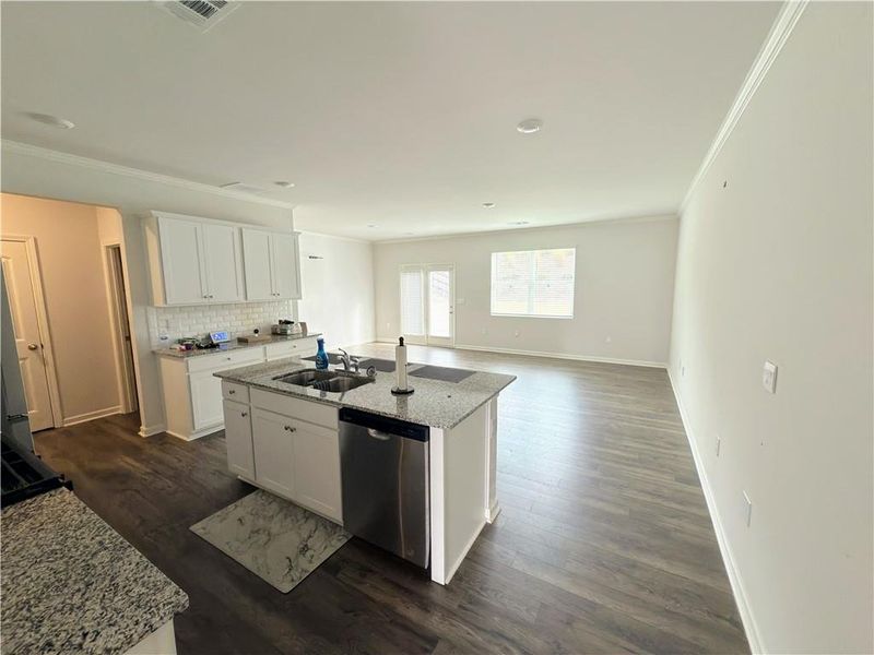 Furnished interior view inside a new home in , Buford (Image 5).