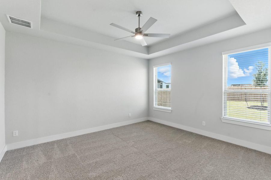 Representative unfurnished interior of a home built from the Aspen by Chesmar Homes in Alsatian Oaks, Castroville (Image 8).