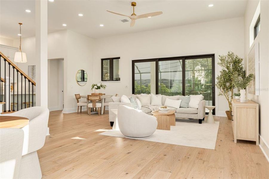 Furnished interior view inside a new home in , Tampa (Image 16).