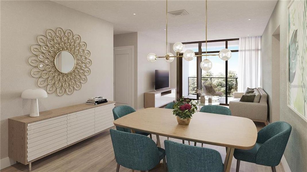 Furnished interior view inside a new home in , Gainesville (Image 6). Furnished interior view inside a new home in , Gainesville (Image 6).