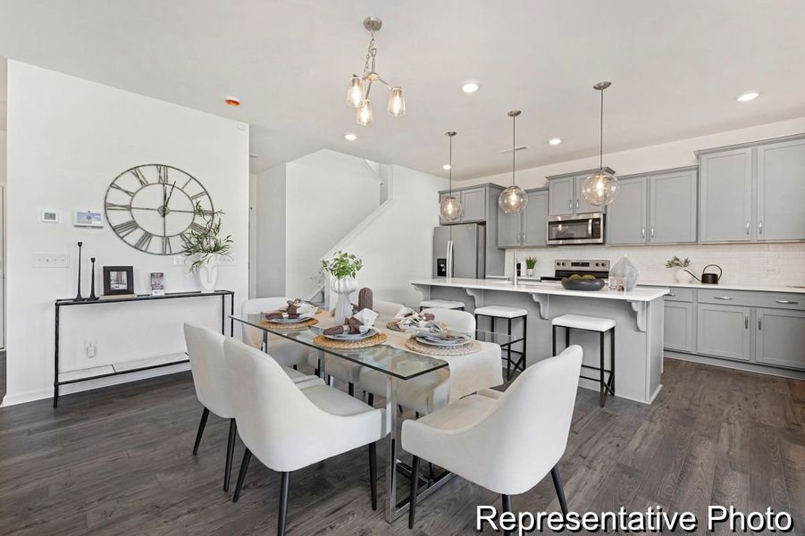 Furnished interior view inside a new home in Edgewater - Cottage Greens, Lancaster (Image 6).