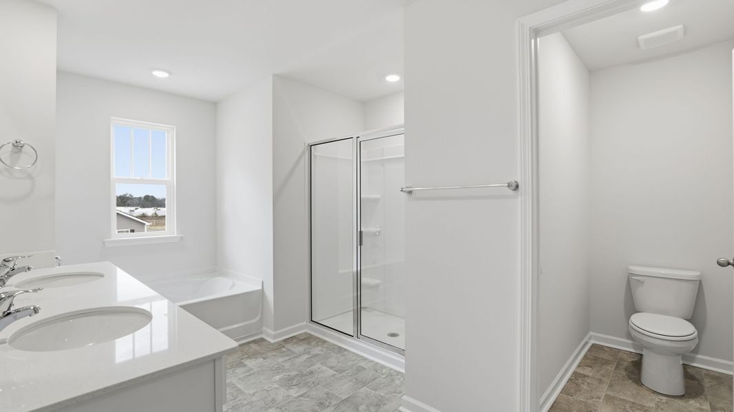 Furnished interior view inside a new home in Spring Ridge, Anderson (Image 16).