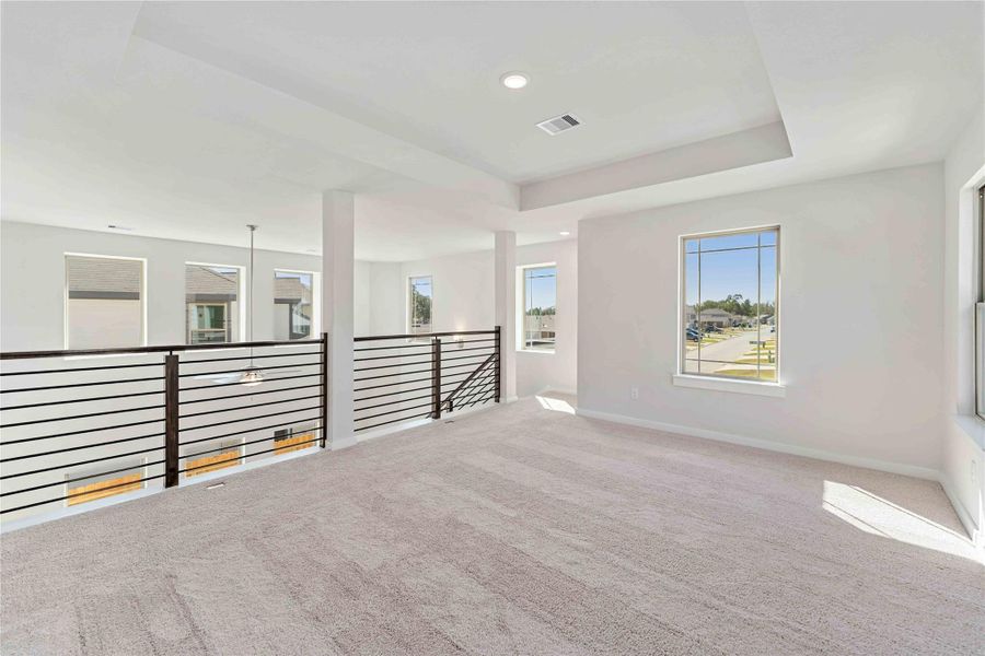 Spacious, unfurnished interior of a new home in Meadow Park, Conroe (Image 26). Spacious, unfurnished interior of a new home in Meadow Park, Conroe (Image 26).