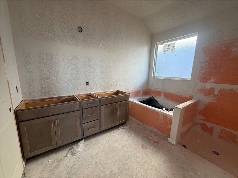 In-progress construction of a new home in Berry Creek Highlands, Georgetown, TX (Image 12). In-progress construction of a new home in Berry Creek Highlands, Georgetown, TX (Image 12).