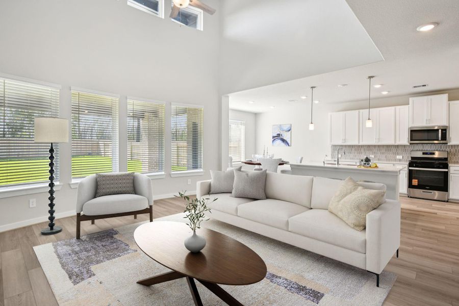 Photo is not of the actual home, but is an inspirational photo of builder’s model home and may depict options, furnishings, and/or decorator features that are not included Photo is not of the actual home, but is an inspirational photo of builder’s model home and may depict options, furnishings, and/or decorator features that are not included