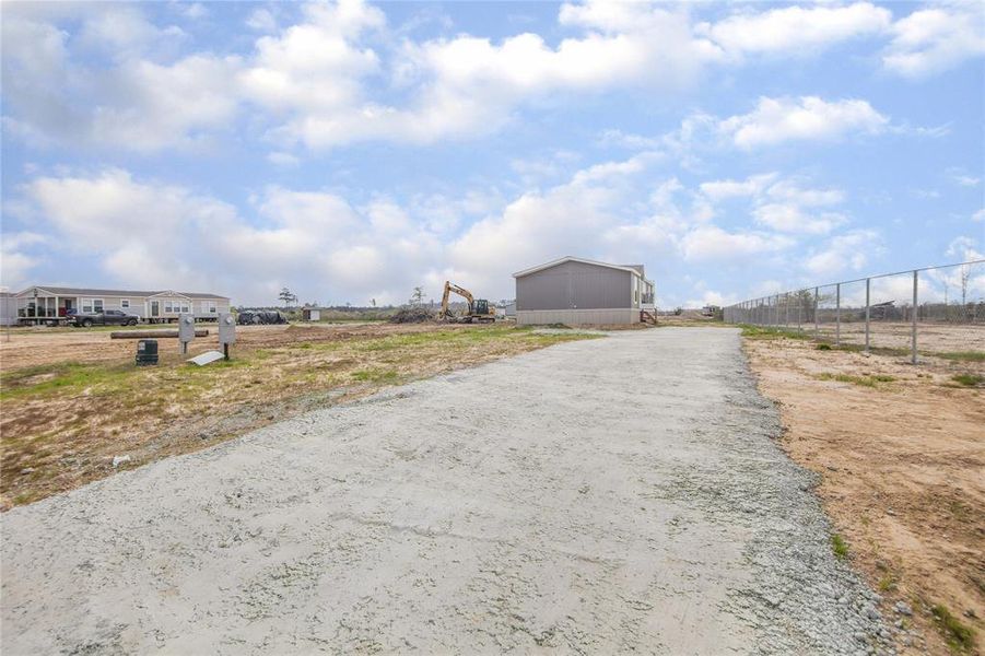 NEW Crushed Concrete Driveway!