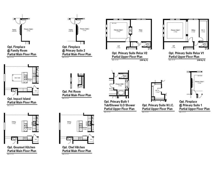 2D floor plan layout of this home in Talley Fields, San Antonio, TX (Image 4).