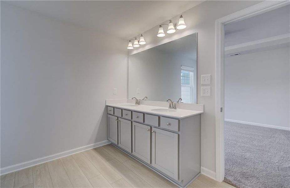 Furnished interior view inside a new home in Bowers Farm, McDonough (Image 9).