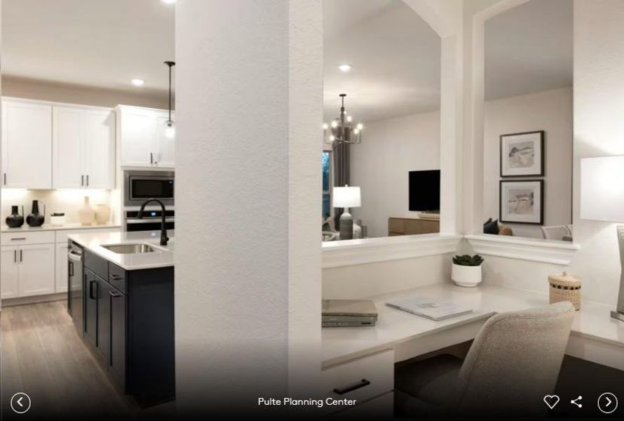 Interior photos- Photo of Pulte model home with same floor plan, not of actual home listed.