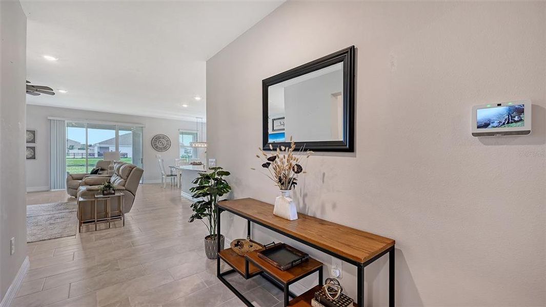 Furnished interior view inside a new home in Solera at Lakewood Ranch, Bradenton (Image 30).