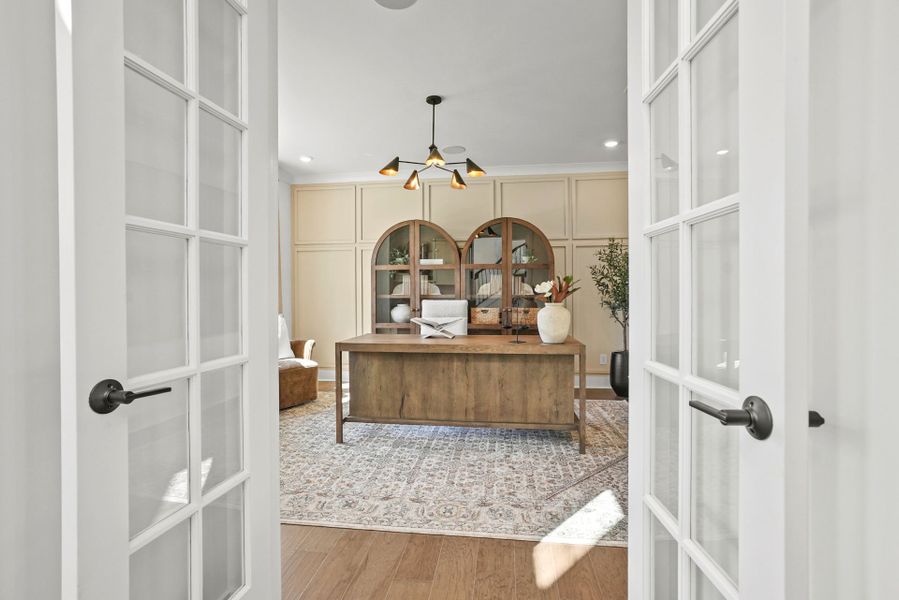 Representative furnished interior of a home built from the Montadale by Pulte Homes in The Retreat at Carolina Ridge, Harrisburg (Image 49).