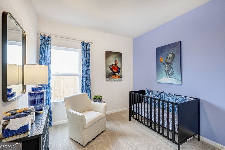 Furnished interior view inside a new home in Trellis Park, Hampton (Image 7).