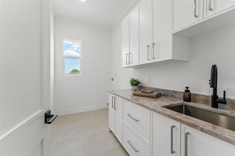 Furnished interior view inside a new home in , Tampa (Image 11).
