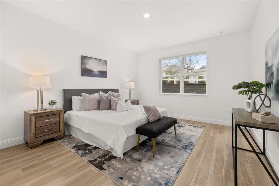 Furnished interior view inside a new home in Green Key Village, Lady Lake (Image 12).