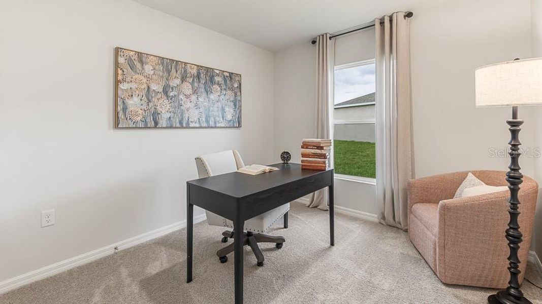 Furnished interior view inside a new home in Mandarin Grove, Palmetto (Image 12).