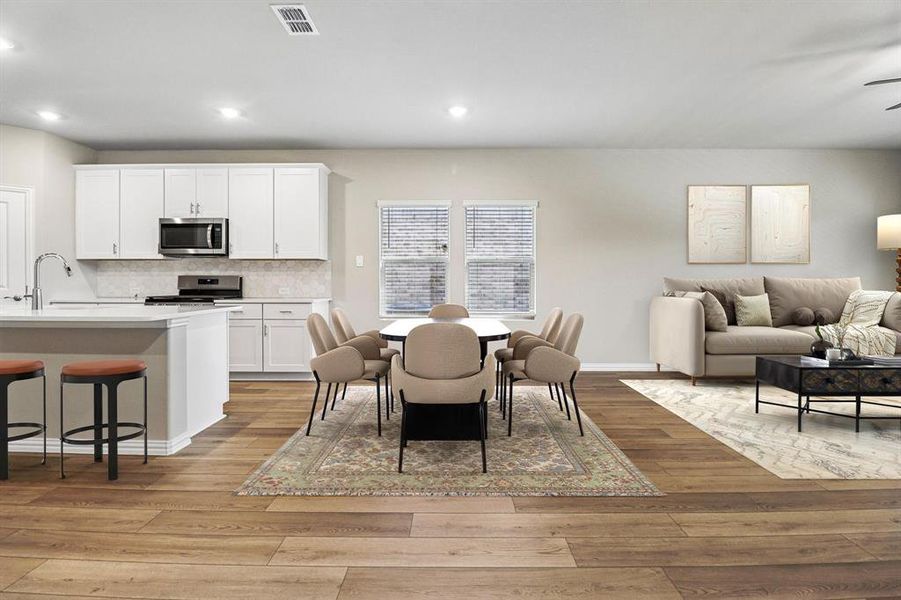 Photo is not of the actual home, but is an inspirational photo of builder’s model home and may depict options, furnishings, and/or decorator features that are not included.