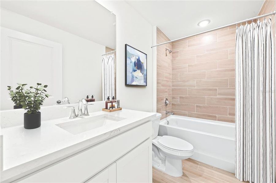 Furnished interior view inside a new home in , Englewood (Image 5).