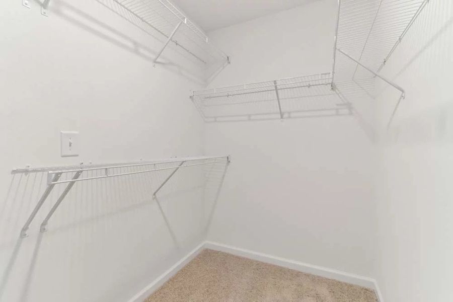 Sample Photo: Primary Bedroom Walk-In Closet