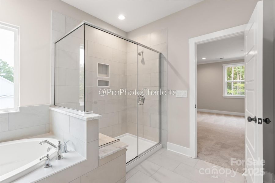 Furnished interior view inside a new home in , Mooresville (Image 18).