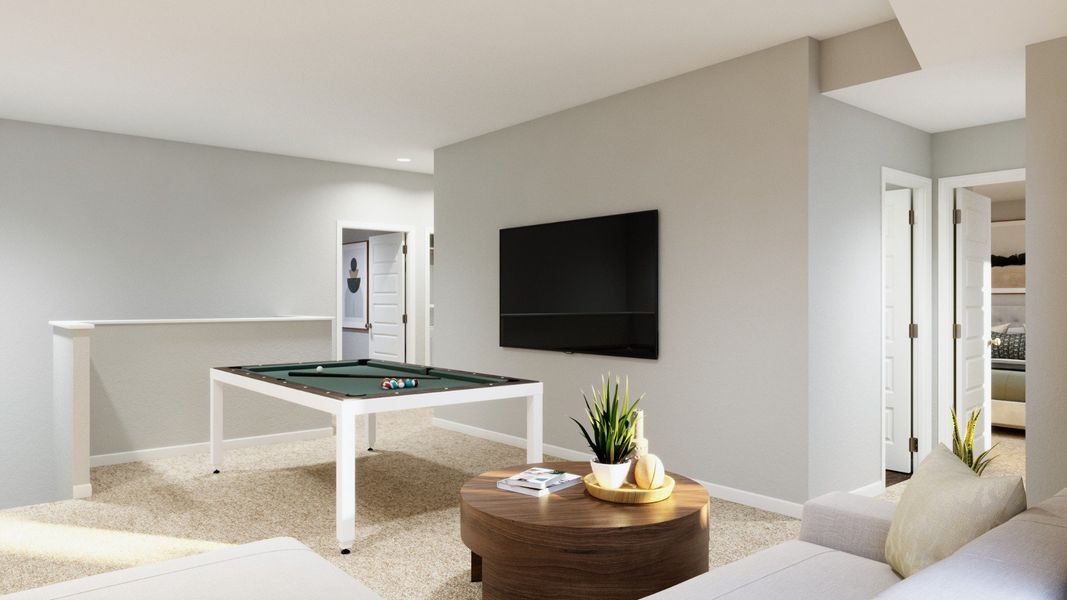 Representative furnished interior of a home built from the The Sienna - April Sound by Legend Homes in Lake Conroe Area Homes, Montgomery (Image 13).