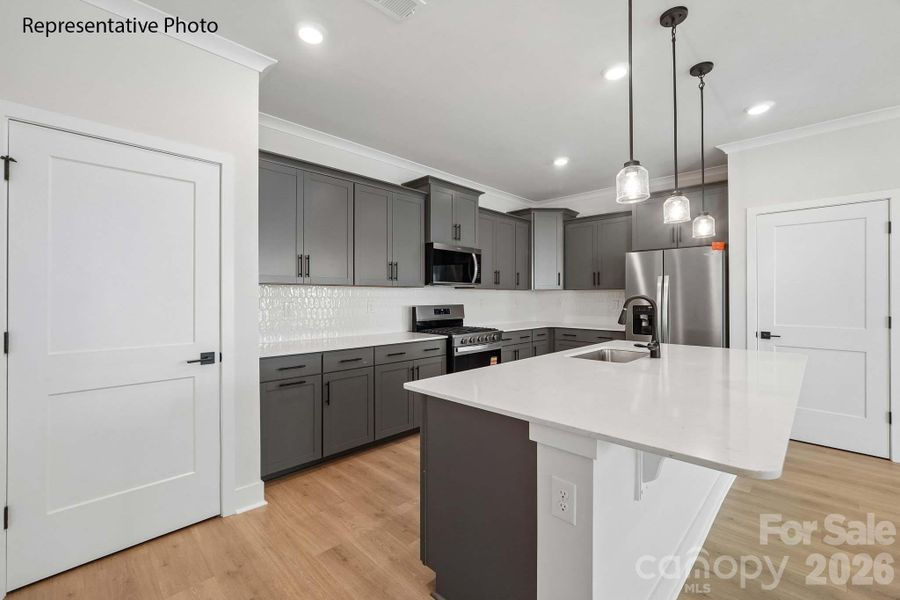 Furnished interior view inside a new home in Oak Grove Hill, Huntersville (Image 5).
