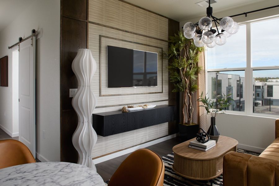 Representative furnished interior of a home built from the Starla by Lokal Homes in The Scene at Sloan's Lake, Denver (Image 7). Representative furnished interior of a home built from the Starla by Lokal Homes in The Scene at Sloan's Lake, Denver (Image 7).