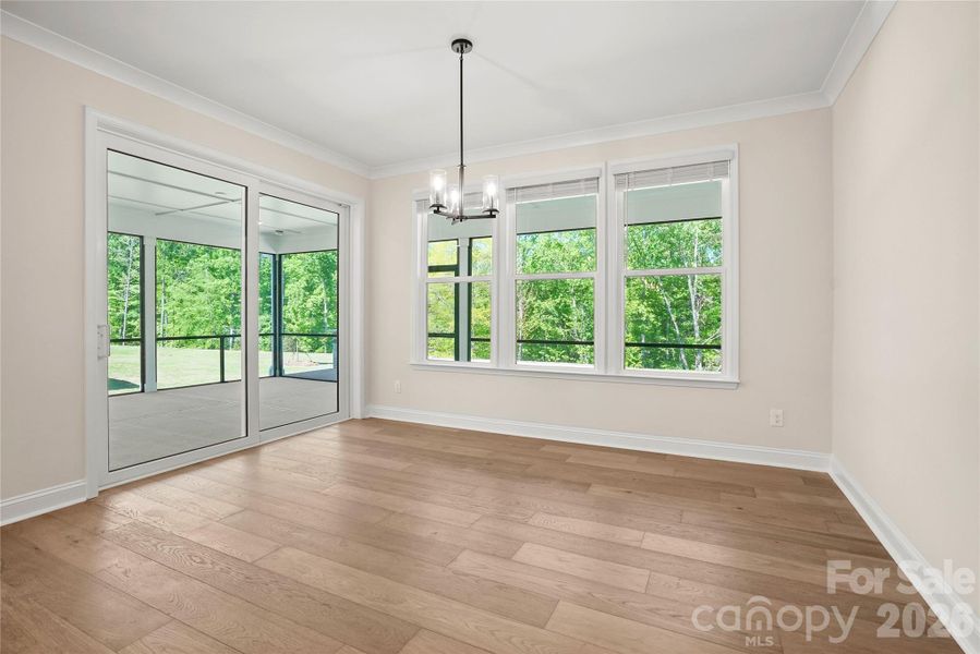 Spacious, unfurnished interior of a new home in Carolina Riverside, Belmont (Image 40).