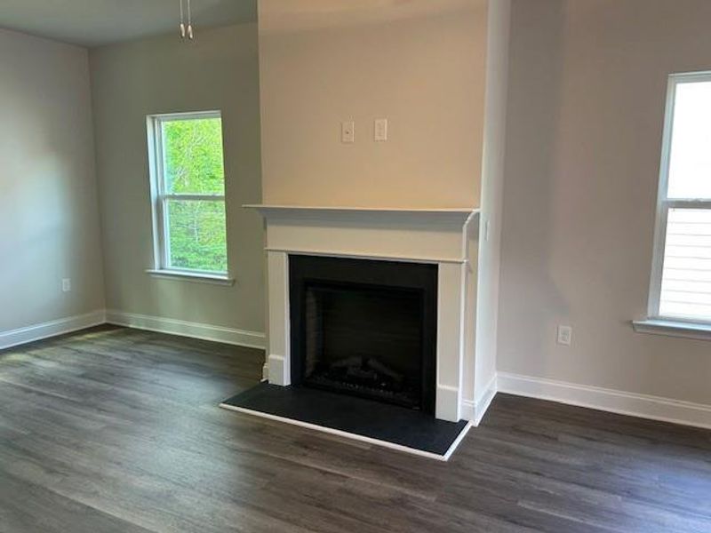 Spacious, unfurnished interior of a new home in Habersham Meadows, Demorest (Image 9). Spacious, unfurnished interior of a new home in Habersham Meadows, Demorest (Image 9).