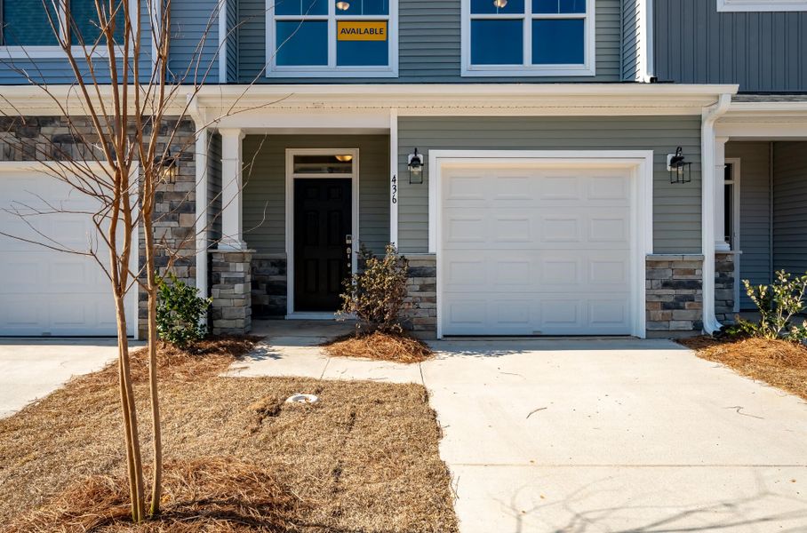 Exterior details and patio area of a home in The Landings at Montague, Goose Creek (Image 3).
