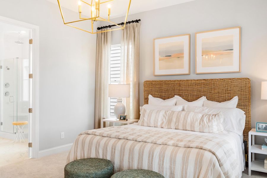 Furnished interior view inside a new home in Heron's Walk at Summers Corner, Summerville (Image 6).