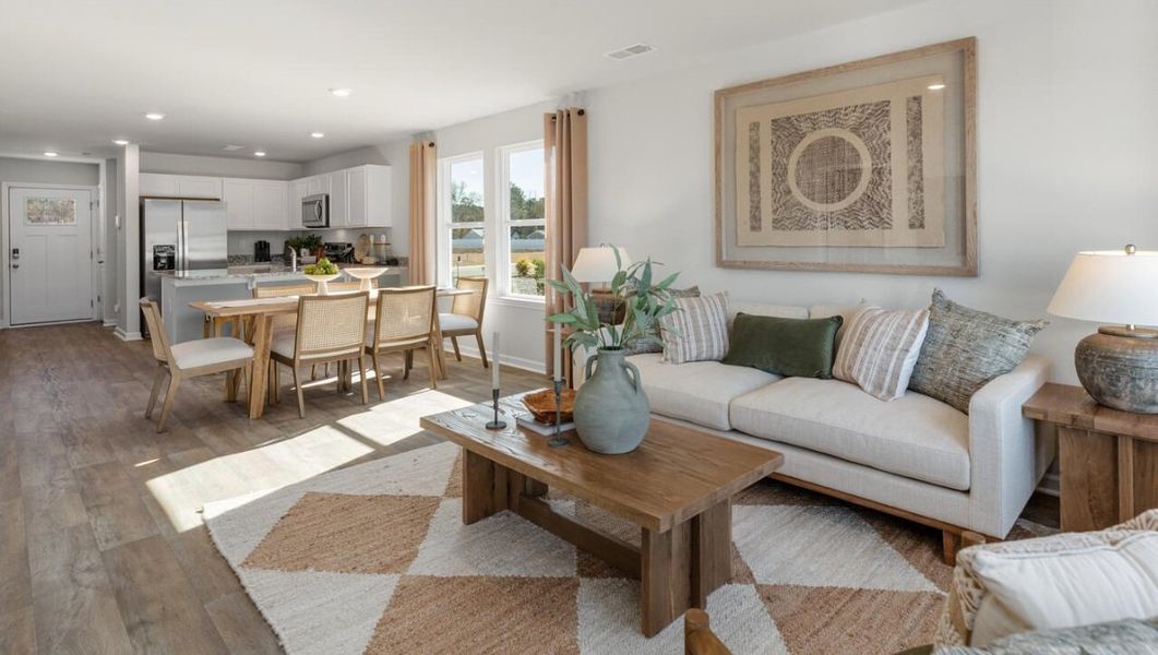 Furnished interior view inside a new home in McKenzie Gardens, Brunswick (Image 9).