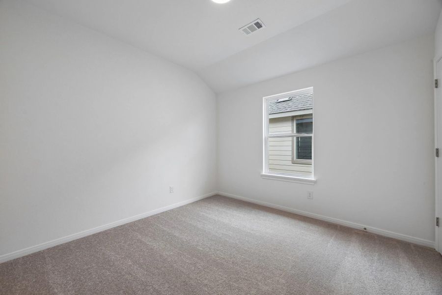 Fourth bedroom. Sample product photo. Actual exterior and interior selections may vary by homesite. Photo may be virtually staged.