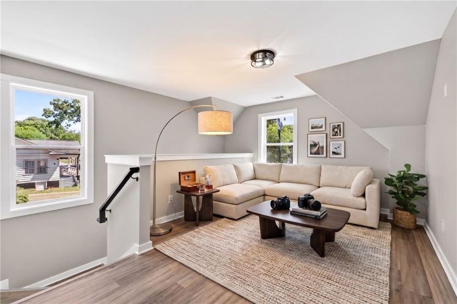 Furnished interior view inside a new home in , Hapeville (Image 9).