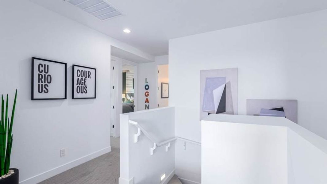 Furnished interior view inside a new home in Rancho Mercado, Surprise (Image 19). Furnished interior view inside a new home in Rancho Mercado, Surprise (Image 19).