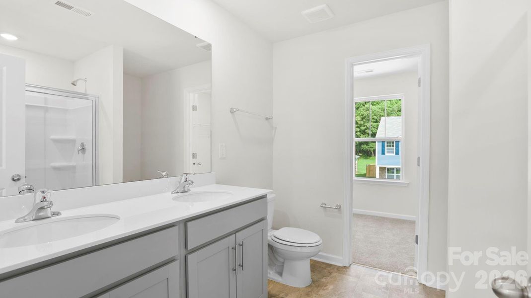 Furnished interior view inside a new home in Wildbrook Village, Waynesville (Image 6).