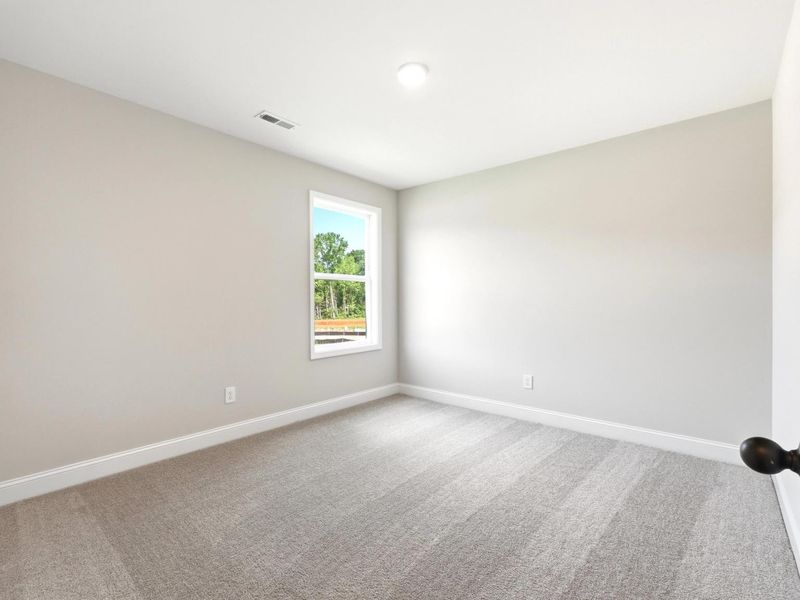 Representative unfurnished interior of a home built from the The Russell A by Davidson Homes LLC in Bailey Park, Fayetteville (Image 32). Representative unfurnished interior of a home built from the The Russell A by Davidson Homes LLC in Bailey Park, Fayetteville (Image 32).