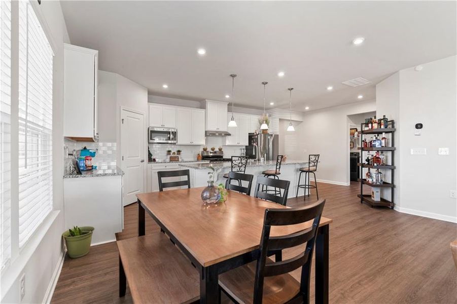 Furnished interior view inside a new home in Newberry 55+, McDonough (Image 27).