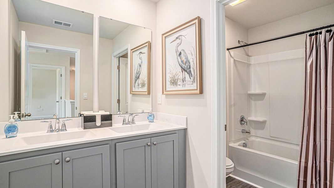 Furnished interior view inside a new home in Preserve at Cypress Commons, Conway (Image 12). Furnished interior view inside a new home in Preserve at Cypress Commons, Conway (Image 12).