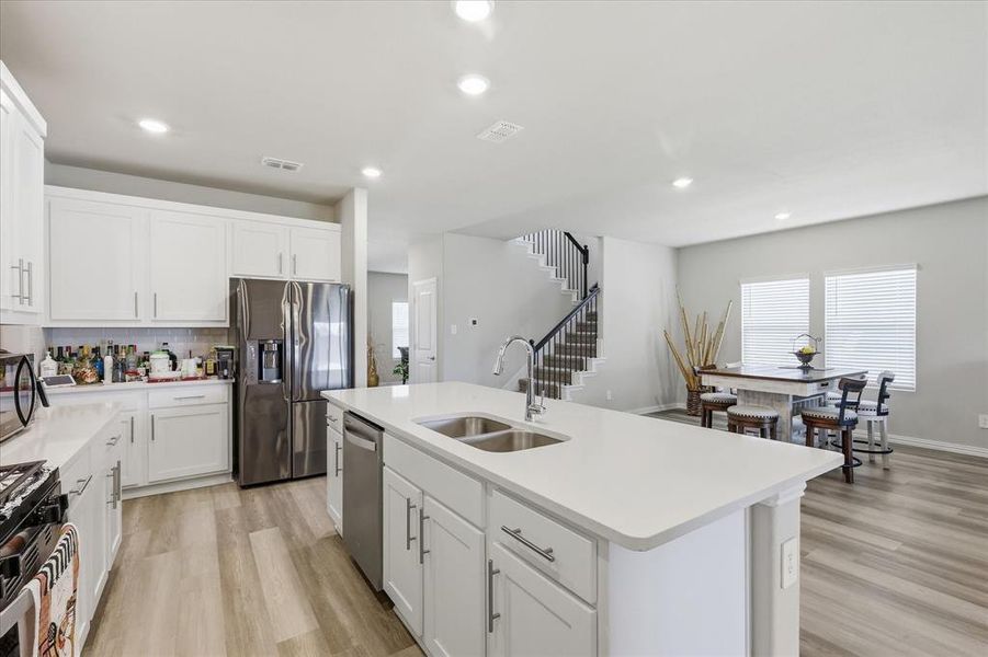 Furnished interior view inside a new home in Stonehaven, Seagoville (Image 12).