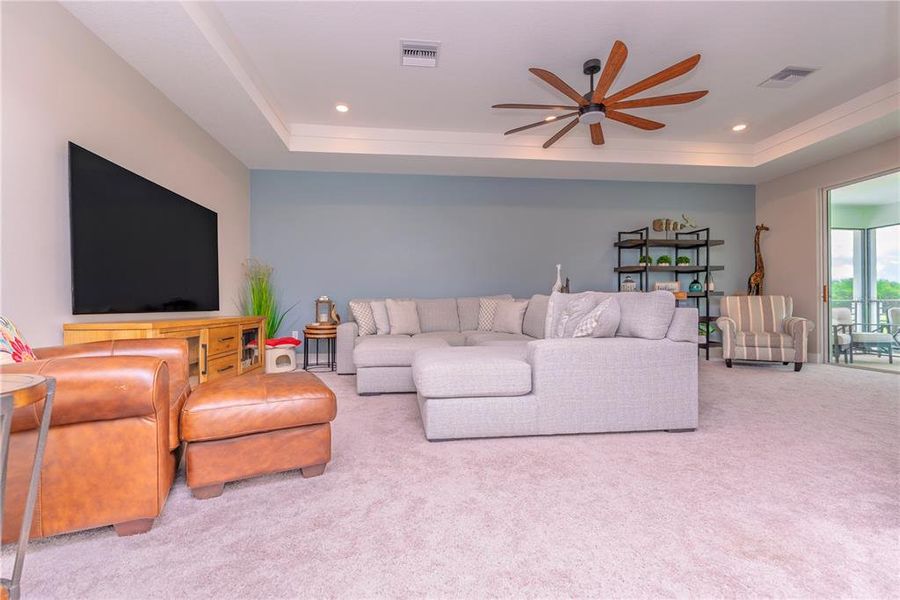 Furnished interior view inside a new home in , San Antonio (Image 33).