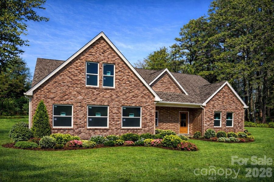 Front exterior of a new home in , Salisbury, NC, highlighting curb appeal (Image 1). Front exterior of a new home in , Salisbury, NC, highlighting curb appeal (Image 1).