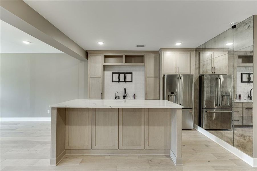 Furnished interior view inside a new home in The Retreat at Sterling on the Lake 48', Flowery Branch (Image 32).