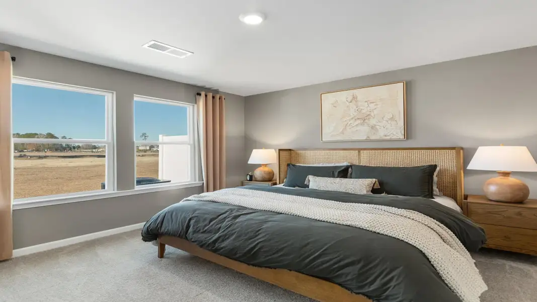 Furnished interior view inside a new home in McKenzie Gardens, Brunswick (Image 13).